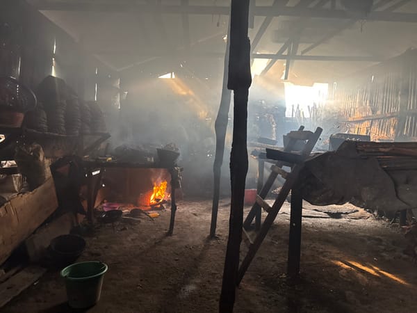 Indoor cooking fire fills structure with smoke in Limbe