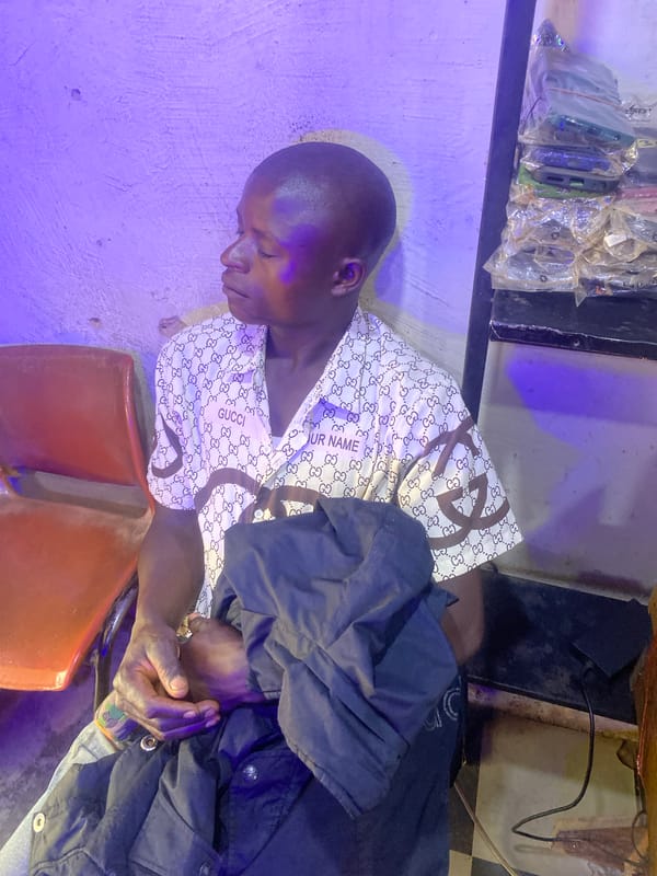 Everyday indoor moments from Barakin, Nigeria