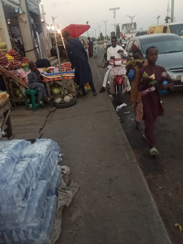 Daily life documented in Pantame, Nigeria streets over 90 minutes