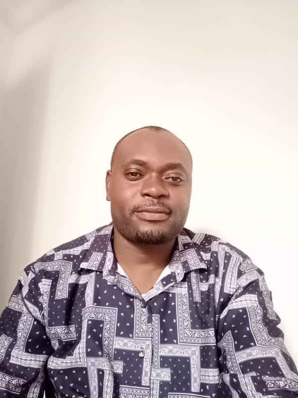 Medical worker and man photographed during morning portrait session