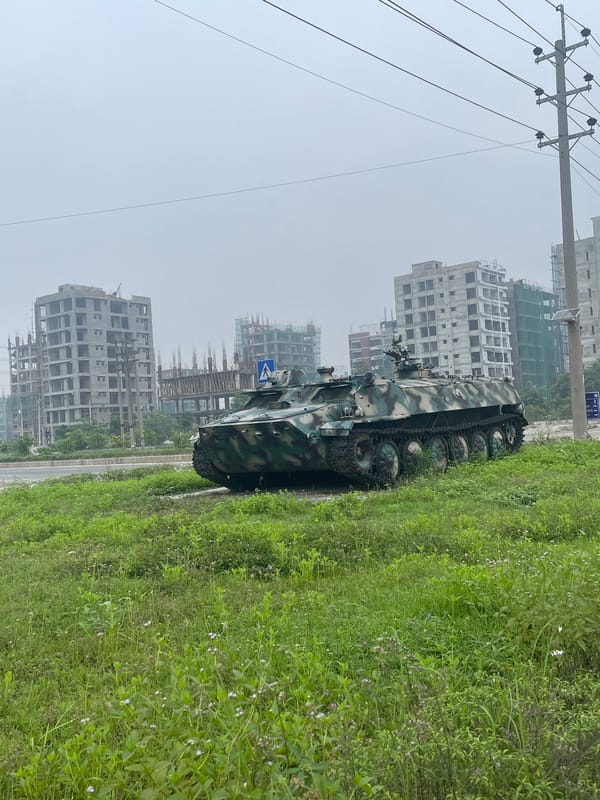 Urban development and military presence observed in Rupganj, Bangladesh