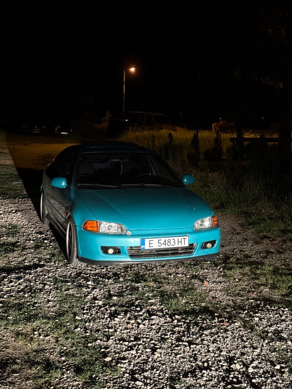Nighttime car gathering and frogs documented in Blagoevgrad