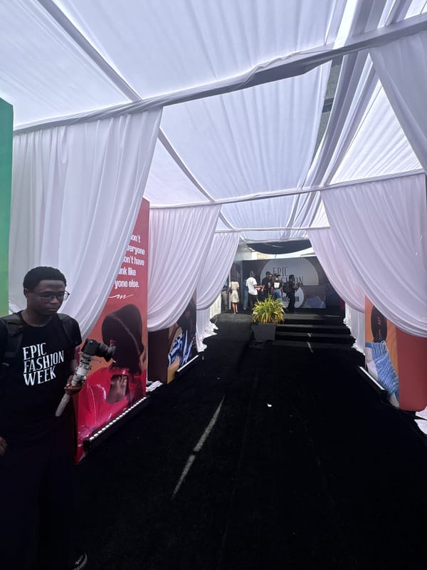 Epic Fashion Week draws crowds to Lekki venue in Nigeria
