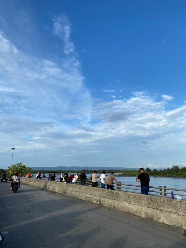 Canals, coastline, and street food in Banda Aceh