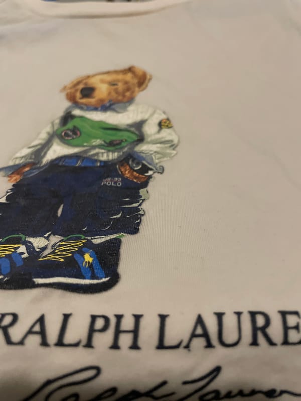 Ralph Lauren Polo Bear racing design spotted in Barcelona