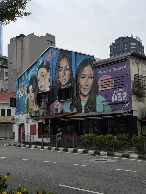 Morning street scenes captured across central Kuala Lumpur