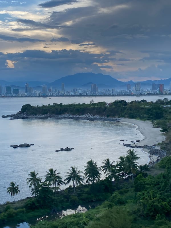 Morning at Linh Ung Pagoda, Son Tra Peninsula, Da Nang