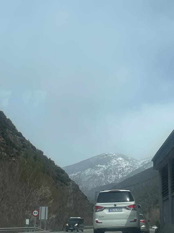 Highway traffic observed entering Andorra near Spanish border