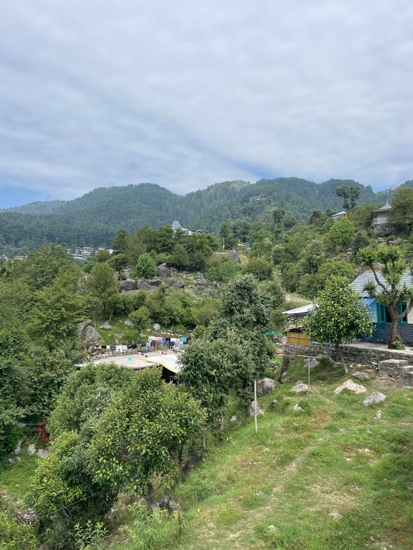 Morning nature photography captures mountain villages, gardens in northern India