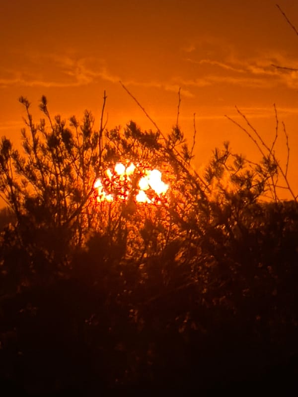 Dramatic sunrise captured by witnesses in Chaikovsky, Russia