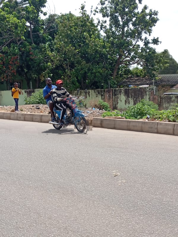 Daytime street scenes captured in Jos, Nigeria