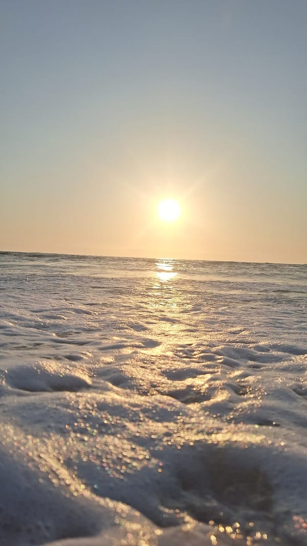 Golden hour on the Matosinhos shoreline, Atlantic coast