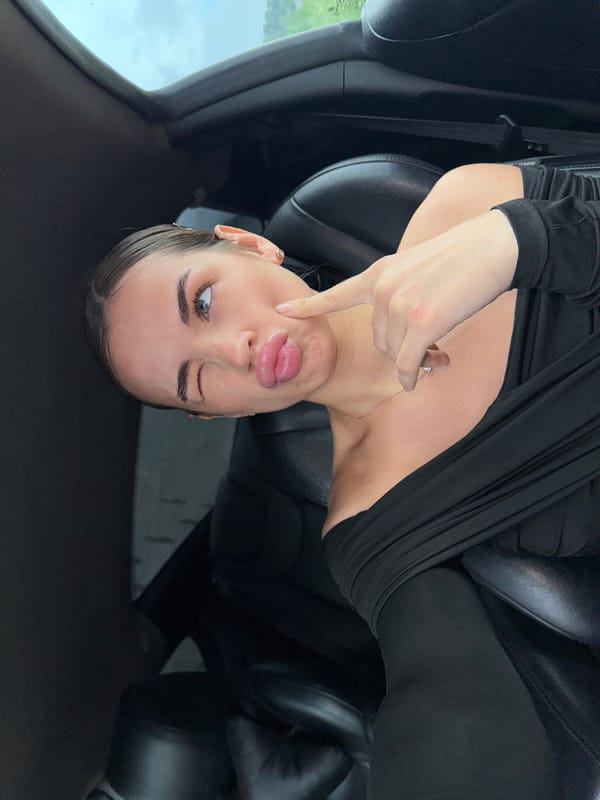 Car ride snapshots with a pink coffee cup in Лобаново