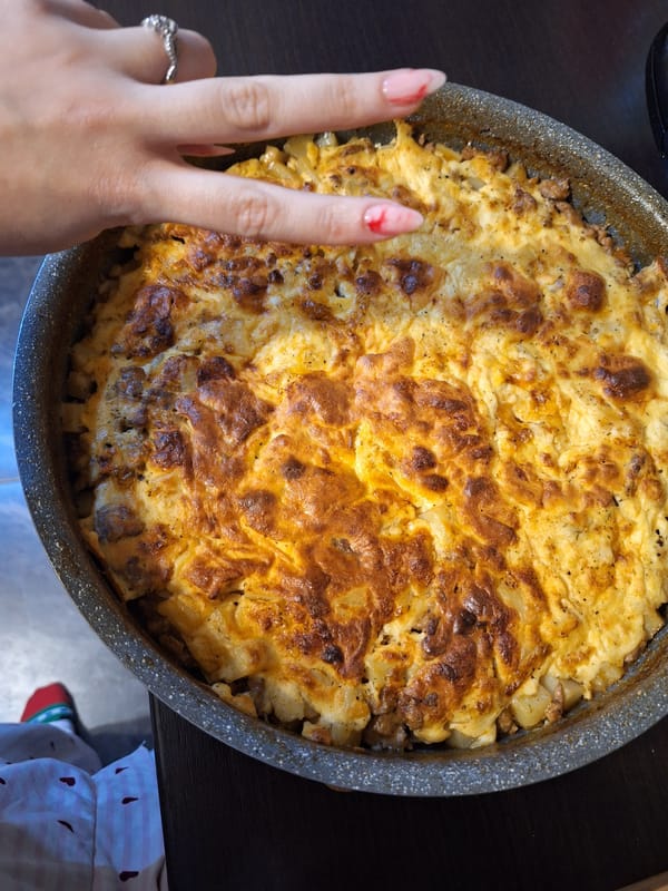 Late-night home cooking captured in Sofia, Bulgaria