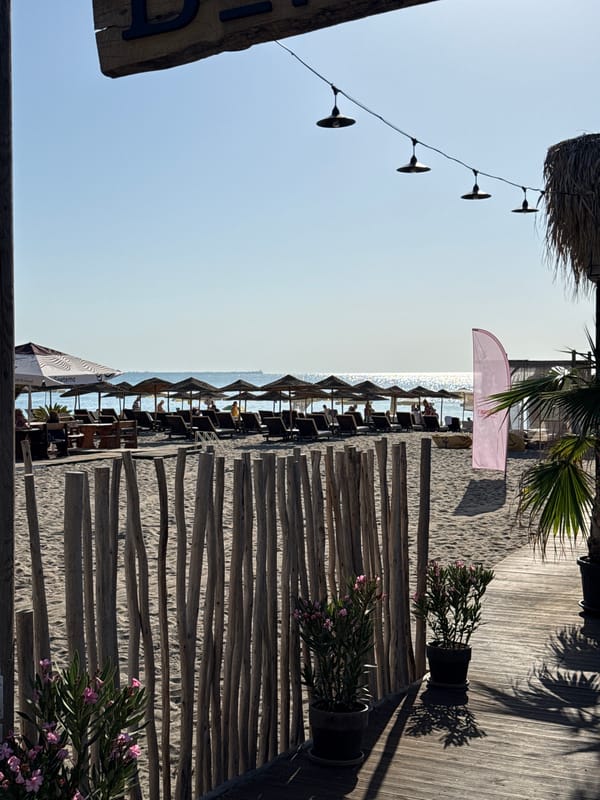 Morning at Burgas beachfront: boardwalks, bikes, and BOHO bar