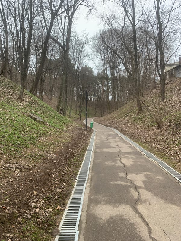 Morning walk documented at Arkhangel'skoye estate, Russia