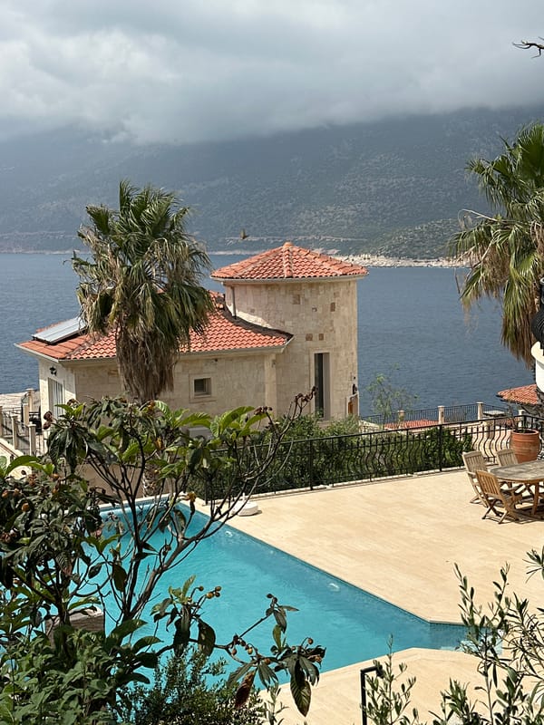 Spring scenes captured in Mediterranean resort town Kaş, Turkey