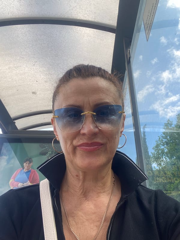 Waiting at a Burgas bus stop on a quiet summer afternoon