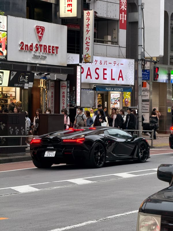 Morning street activity documented in bustling Shibuya district