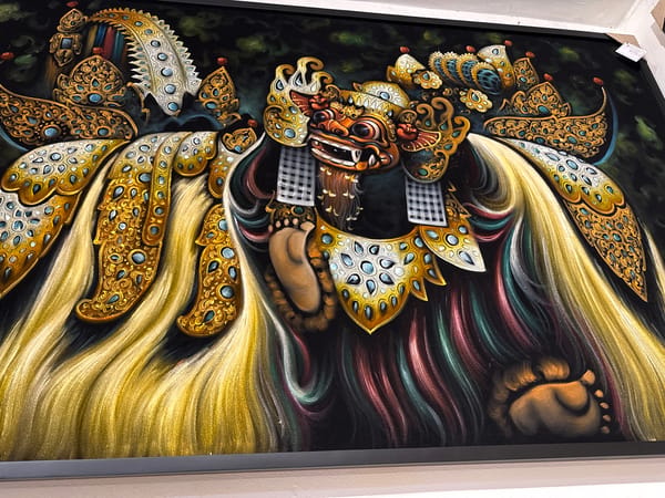 Art, temples, and street life across a Kuta morning