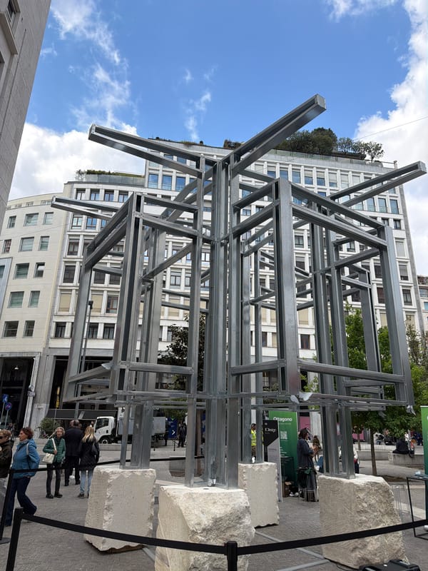 Luxury retail tour documented across Milan showrooms and stores