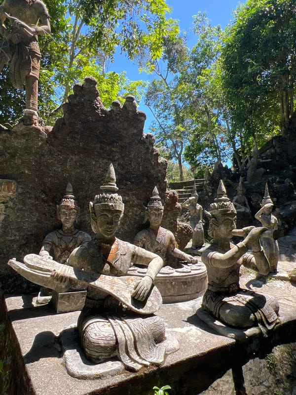 Exploring Ko Samui's hidden jungle sculpture park