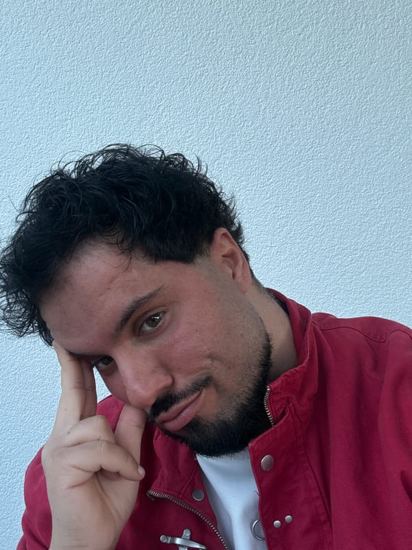 Man takes mirror selfie in Junglinster, Luxembourg