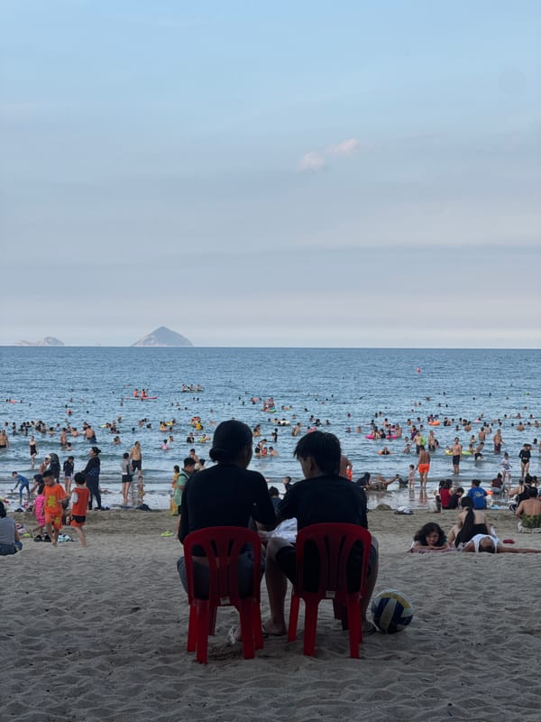 Beach day and city life in Nha Trang
