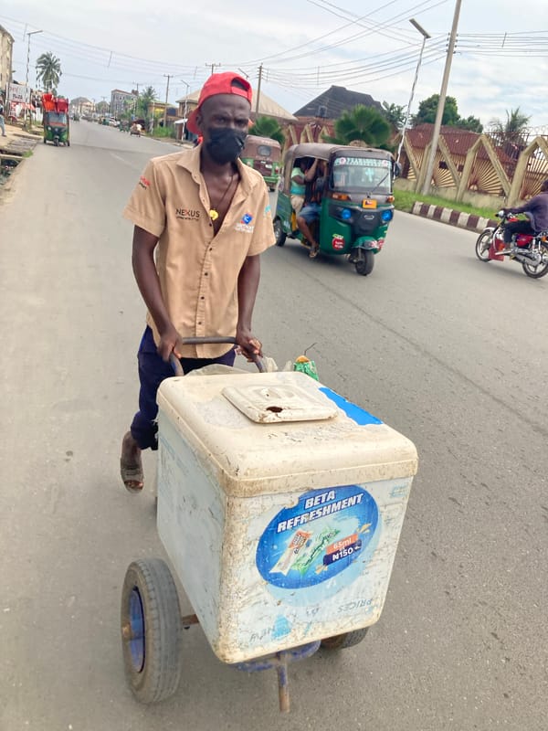 Daily street life documented in Umuode, Nigeria residential area