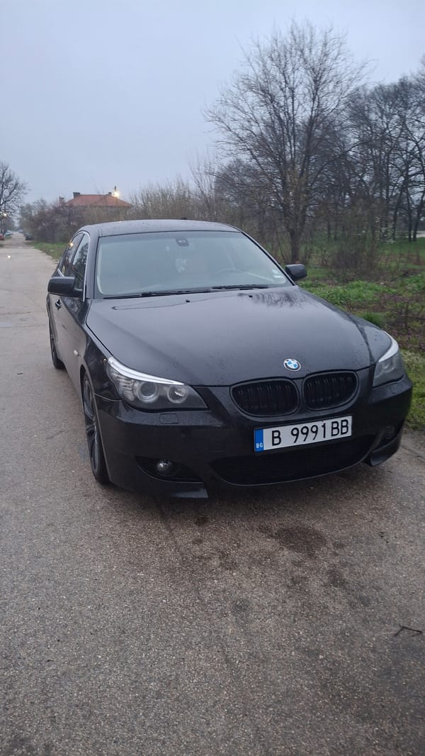 BMW sedan parked in Kalipetrovo Bulgaria
