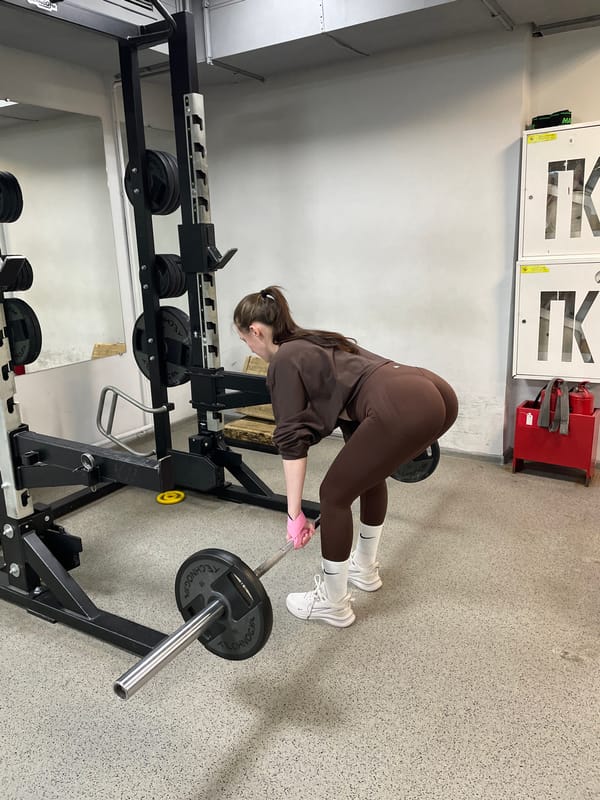 Workout session captured at Izhevsk fitness center
