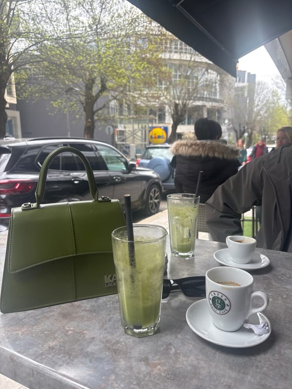 Spring morning scenes captured in downtown Sofia, Bulgaria