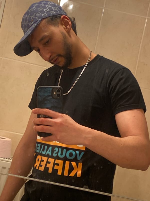 Man Takes Multiple Selfies in Bischheim, France