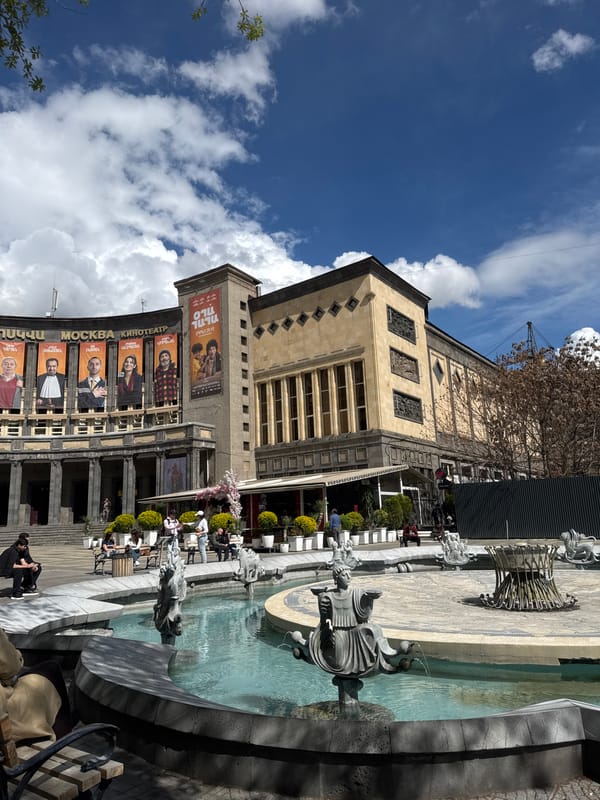 Sunny afternoon scenes captured across Yerevan's public spaces