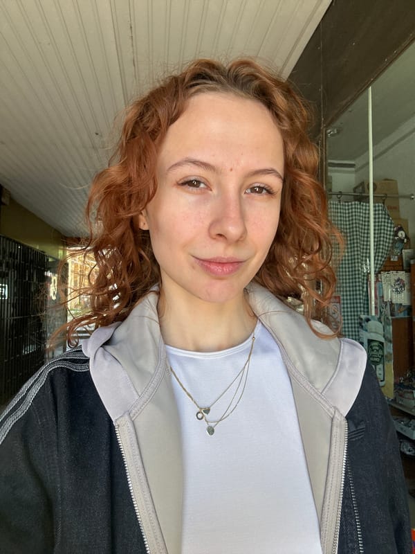 Woman's morning routine documented across Novi Sad, Serbia