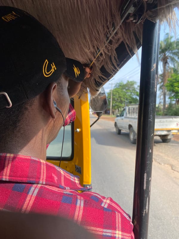 Afternoon ride through Jalingo streets, markets, and local scenes