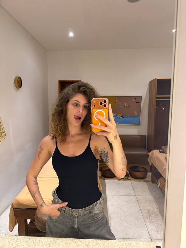 Woman documents spa and gym visit in North Kuta