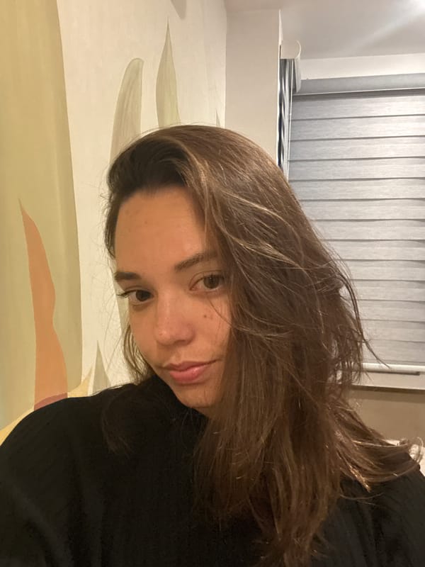 Close-up indoor portrait captured in early morning light