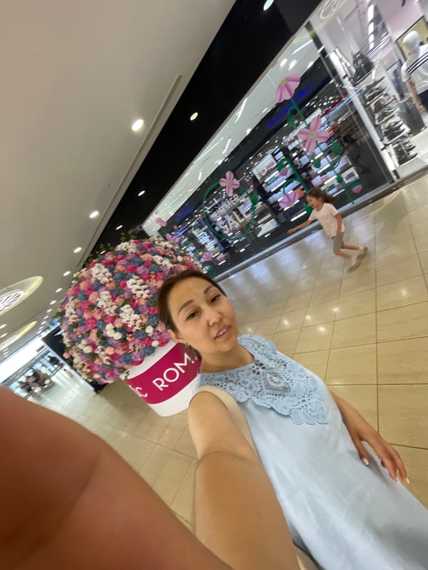 Afternoon out around Greenwich Mall in Pavlodar, Kazakhstan
