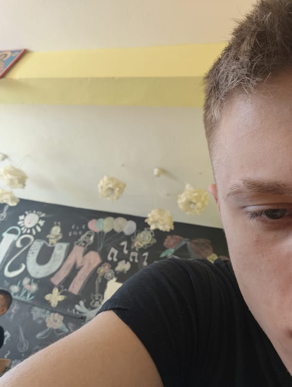 Morning selfie captured in Kozloduy, Bulgaria