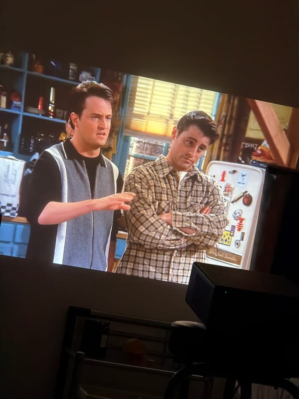 Friends sitcom episode broadcasts on Cape Town television