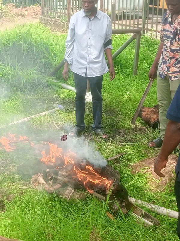 Morning domestic life documented in Gwarinpa, Nigeria