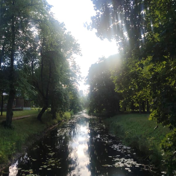 Jelgava Palace and riverfront, explored from every angle