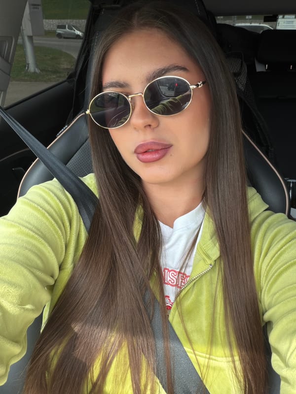 Woman in car observed in Krasnoyarsk, Russia