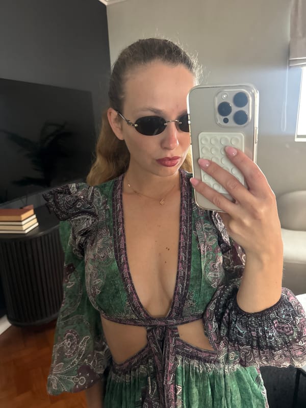 Woman Takes Selfies in Modern Cape Town Interior