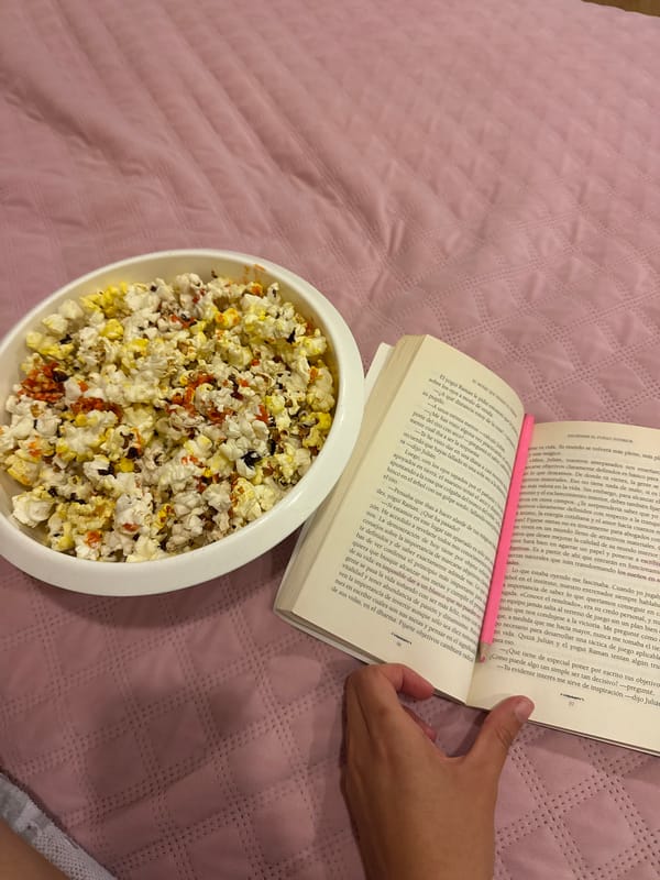 Late-night reading session documented in Tlaxcalancingo, Mexico
