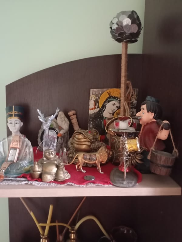 Inside and outside a Ukrainian home in Horishni Plavni