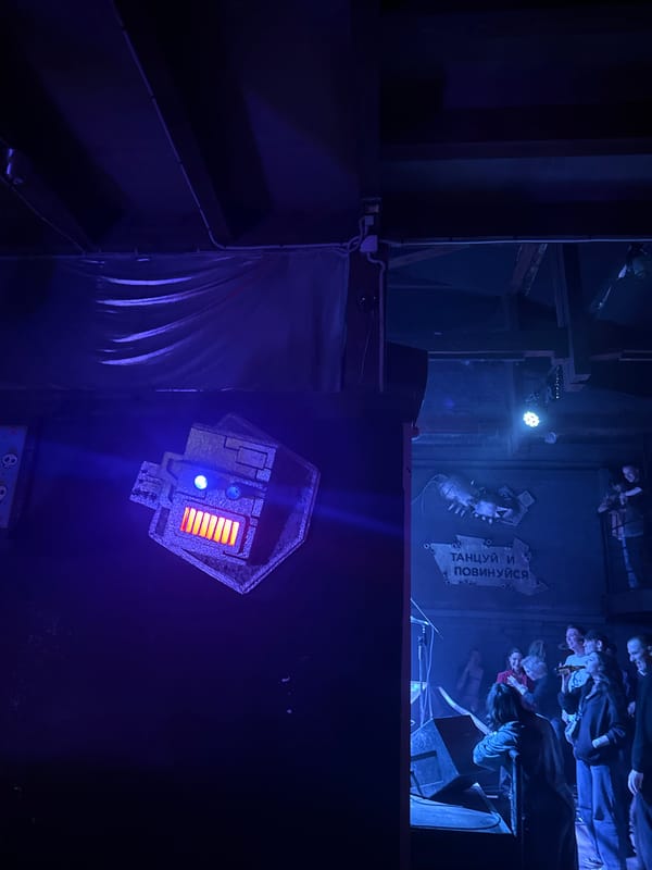 Stage setup documented at Saint Petersburg venue