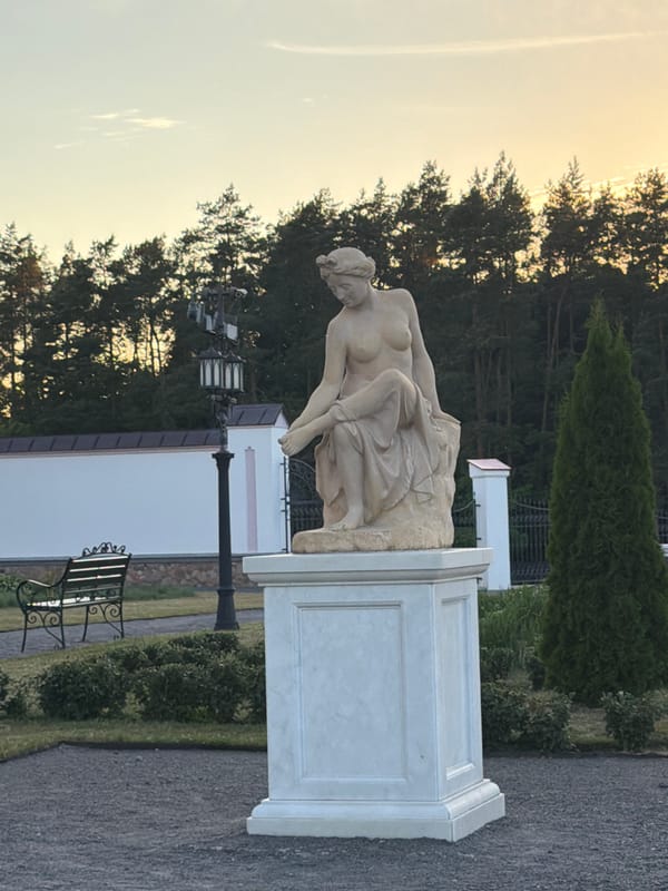 Exploring a fairytale castle estate and its sculpted grounds