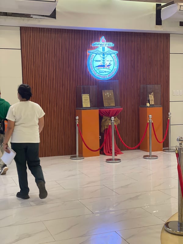 Inside a Department of Health office in Davao City